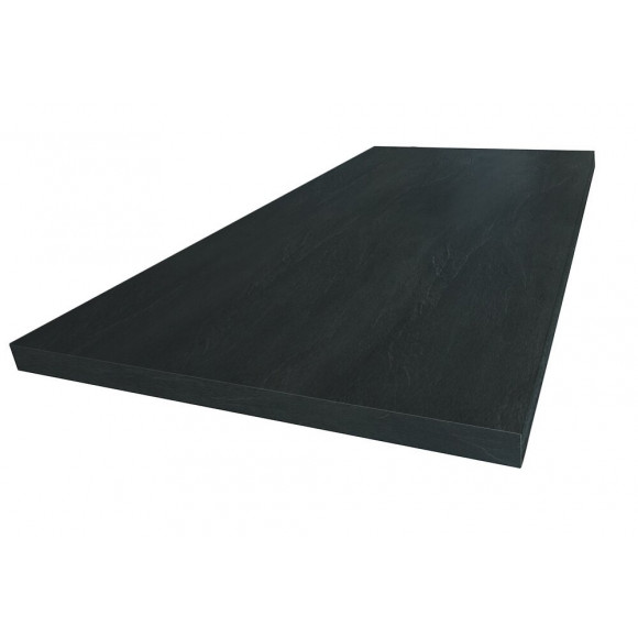 Plan de travail CPL 4 chants Anthracite 1200x640x28mm
