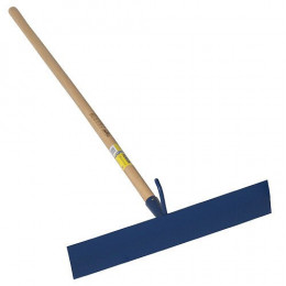 Racloir Bitume À Crochet 50cm Standard Bleu Emmanché 1,30 M