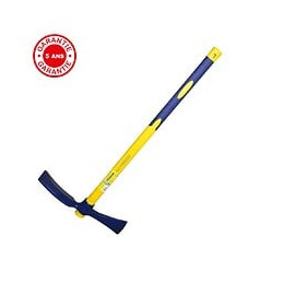 Pioche Hache 2,5 Kg Manche Composite, Manche Incassable En Fibre De Verre