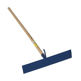 Racloir Bitume À Crochet 50cm Standard Bleu Emmanché 1,30 M