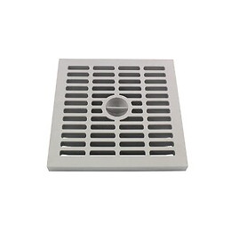 Grille légère pour regard 200x200mm gris