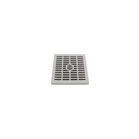 Grille légère pour regard 200x200mm gris