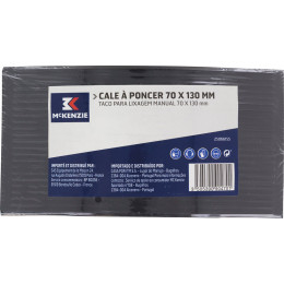 Cale à poncer en caoutchouc 70 x 130 mm Thermo