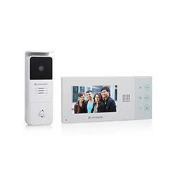 Interphone vidéo filaire 2 fils 4.3''