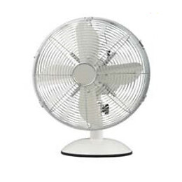 Ventilateur de table 30 cm blanc