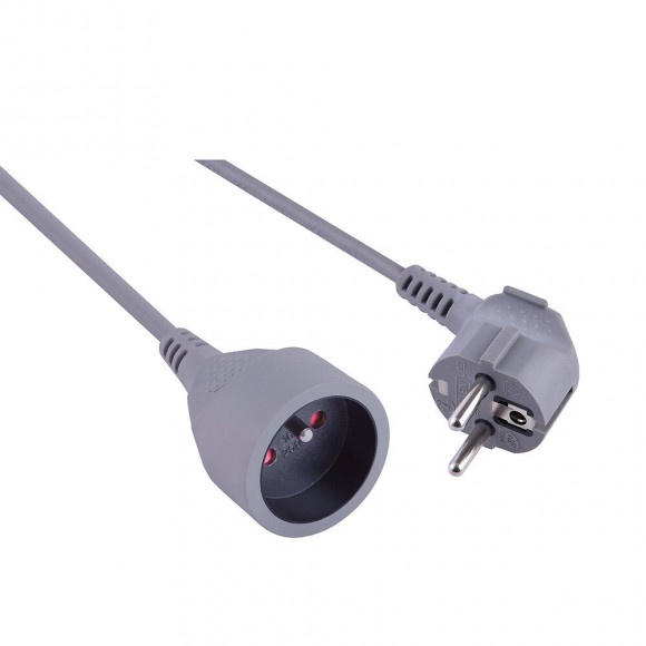 Prolongateur 10/16 à longueur 5m gris