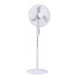 Ventilateur sur pied 40 cm télécommande blc