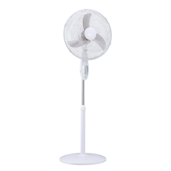 Ventilateur sur pied 40 cm télécommande blc