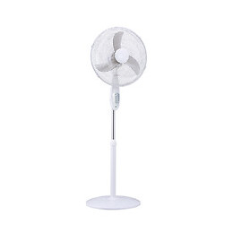 Ventilateur sur pied 40 cm télécommande blc