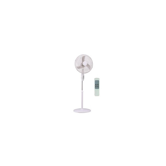 Ventilateur sur pied 40 cm télécommande blc