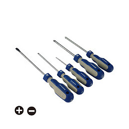 Coffret tournevis bi-matière 5 pièces