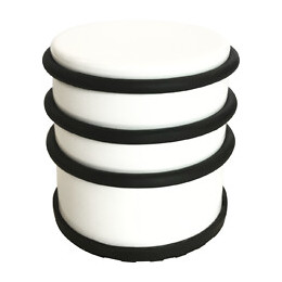 Bloque Porte  blanc Laqué. 1,2Kg