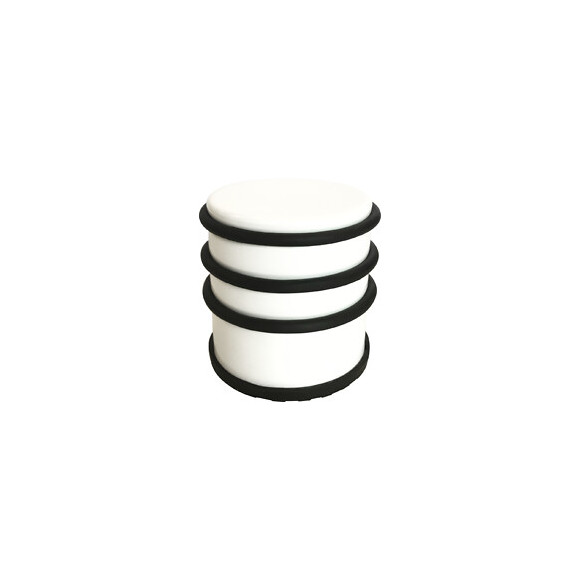 Bloque Porte  blanc Laqué. 1,2Kg