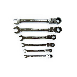 Lot 6 clés à cliquet articulée 7/18 mm Mc KENZIE