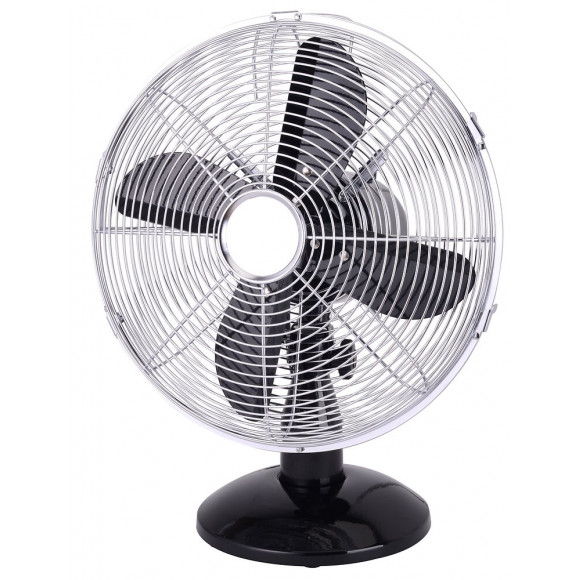 Ventilateur de table 30 cm noir