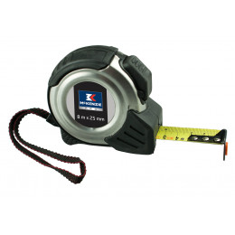 Mètre ruban chromé 8mx25mm