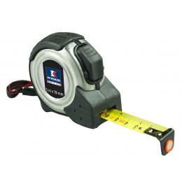 Mètre ruban chromé 5mx19mm