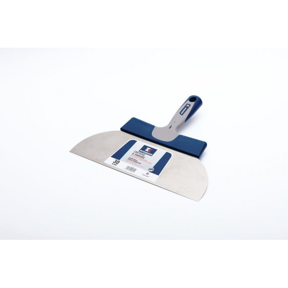 Couteau à enduire inox manche bi-matière 30cm