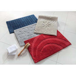 Tapis de bain Madison 4 décors et coloris 50x80cm