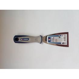 Couteau de peintre inox manche bi-matière 6cm