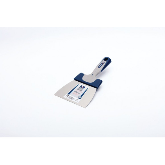 Couteau à enduire inox manche bi-matière 14cm