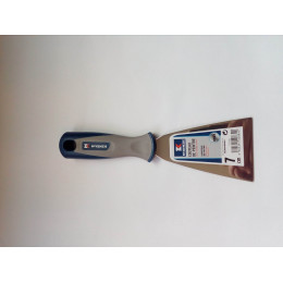 Couteau de peintre inox manche bi-matière 7cm