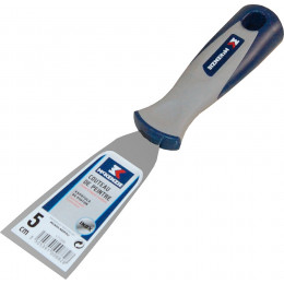 Couteau de peintre inox manche bi-matière 5cm