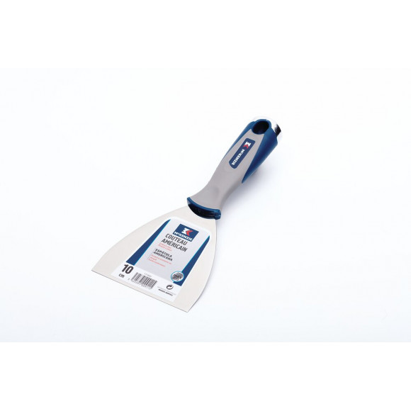 Couteau américain inox manche bi-matière 10cm