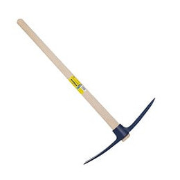 Pioche Terrassier Oeil Ovale 2,5 Kg Emmanchée