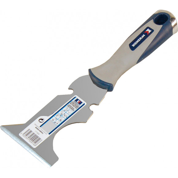 Couteau multifonction inox manche bi-matière