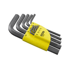 Clé mâle courte etui 9 pcs