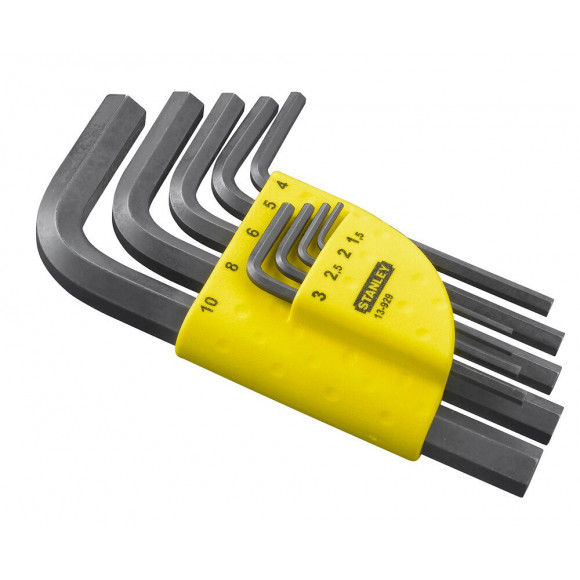 Clé mâle courte etui 9 pcs