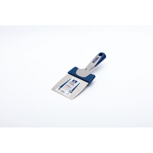 Couteau à enduire inox manche bi-matière 10cm