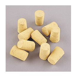 Sous blister 10 bouchons liège conique 278