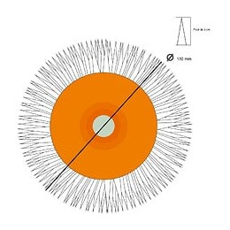 Rouleau Débulleur À Pointes - 25 Cm - 3 Cm