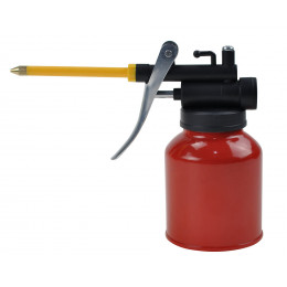 Burette d'huile métallique