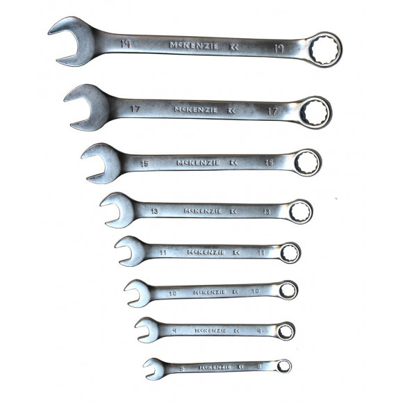 Jeu de 8 clé mixtes