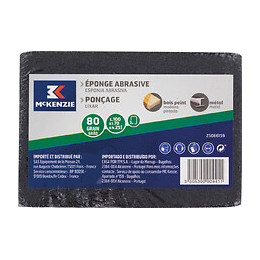 Eponge abrasive 100x70x25mm grain moyen