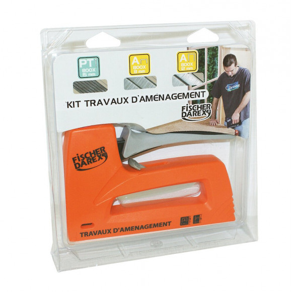 Kit agrafeuse + agrafes + pointes