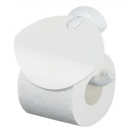 Porte-papier WC Lemon mural à fixer blanc largeur 16.5cm