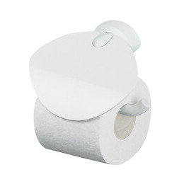 Porte-papier WC Lemon mural à fixer blanc largeur 16.5cm