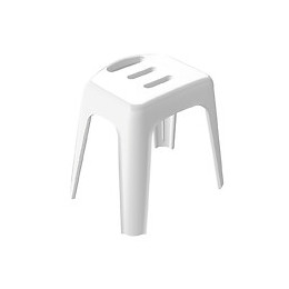 Tabouret SPIRELLA Vivawell blanc