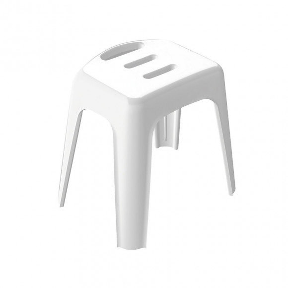 Tabouret SPIRELLA Vivawell blanc