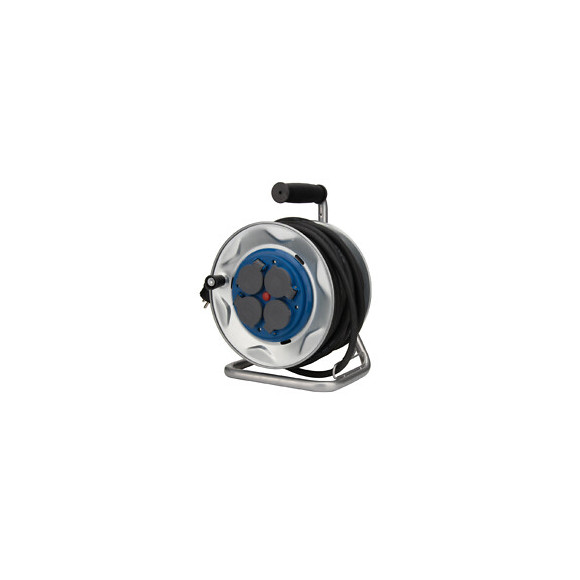 Enrouleur de chantier 4 prises câble HO7RN-F 25m