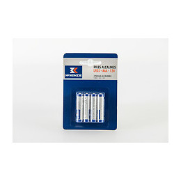 4 piles alcaline LR03