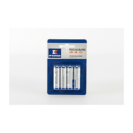 4 piles alcaline LR06