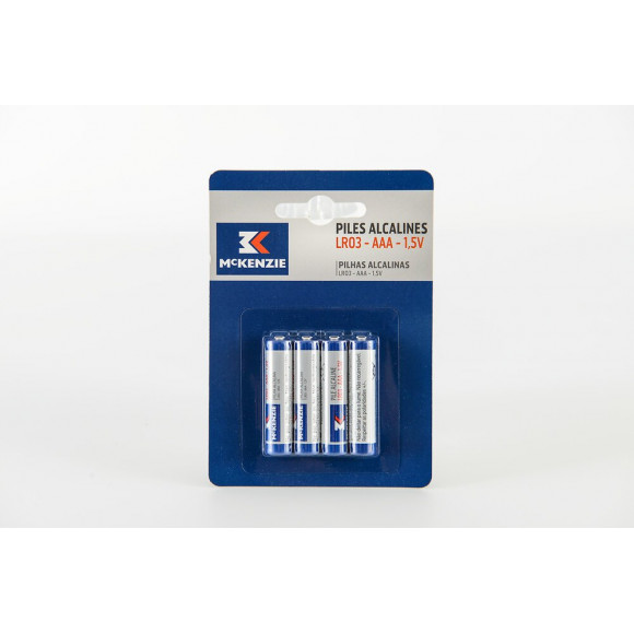 8 piles alcaline LR03