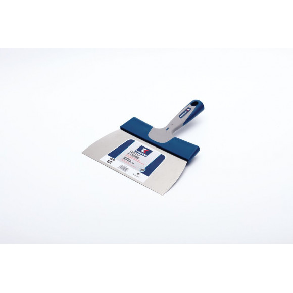 Couteau à enduire inox manche bi-matière 22cm