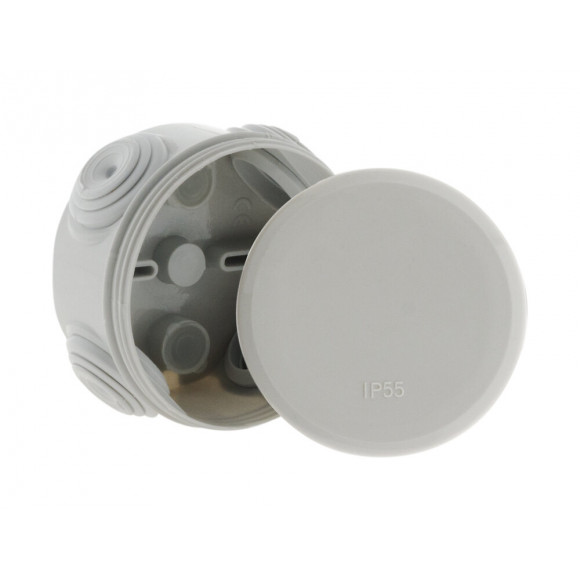 Boîte étanche diamètre 70 profondeur 35mm - IP55