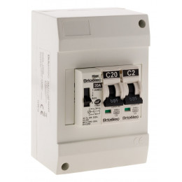 Coffret chauffe-eau 4 modules